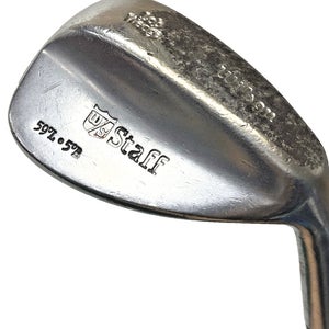 Wilson Staff Lob Wedge 59*05 Right-Handed Stiff Steel 35" Playable Stock Grip