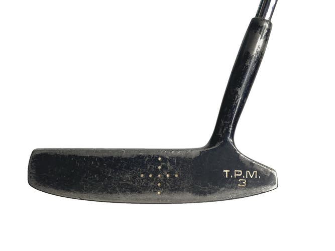 Spalding TP Mills T.P.M. 3 Precision Ground Putter RH Steel 34.5" Original Grip