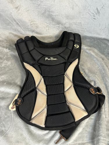 Black Youth Pro Nine Catcher's Chest Protector (Used)