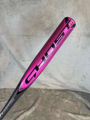Pink Easton Ghost Alloy Bat (-11) Alloy 17 oz 28" (Used)