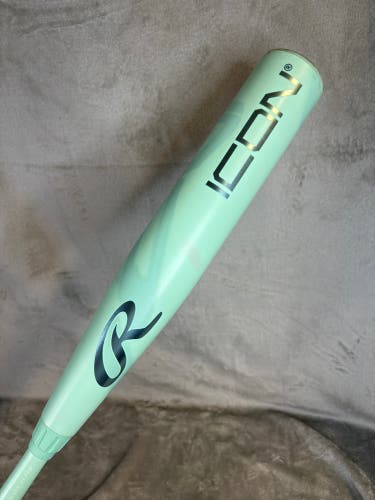 2026 Rawlings Icon Composite Bat USSSA Certified (-10) Composite 21 oz 31" (Used)