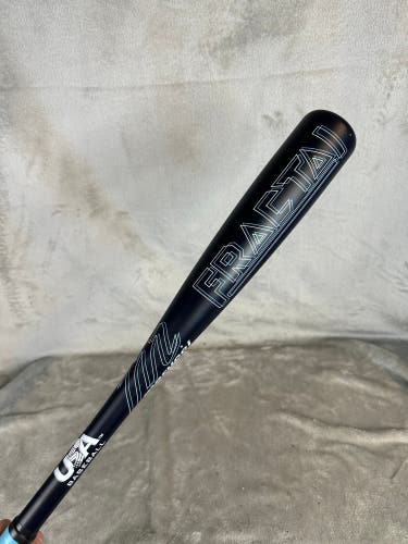 2025 Marucci Fractal Alloy Bat USABat Certified (-12) Alloy 14 oz 26" (Used)