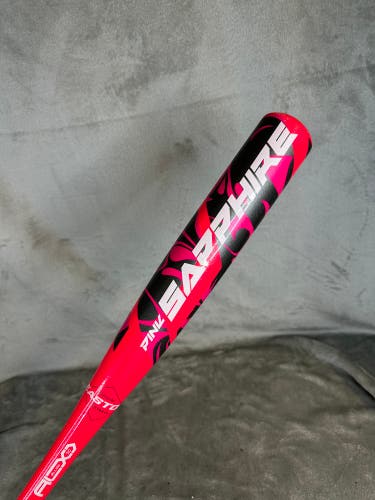Pink 2025 Easton Pink Sapphire Alloy Bat (-10) Alloy 17 oz 27" (Used)