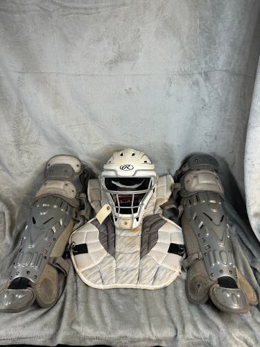 Intermediate Rawlings Velo 2.0 Catcher's Set (Used)