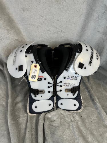 Medium Youth Rawlings Titan JR Shoulder Pads (Used)