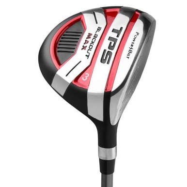 New POWERBILT BLACKOUT MAX MEN'S RH 3 WOOD 11860-058PB126233