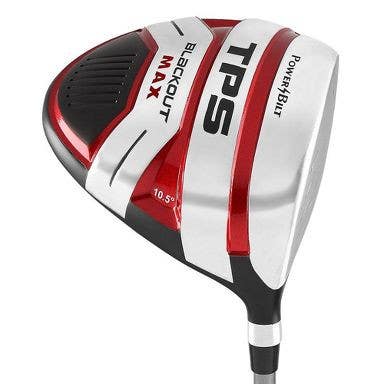New POWERBILT BLACKOUT MAX LH BLK/RED DRIVER 11860-058PB126219