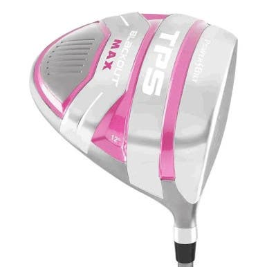 New POWERBILT BLACKOUT MAX LADIES RH WHT/PNK DRIVER 11860-058PB126226