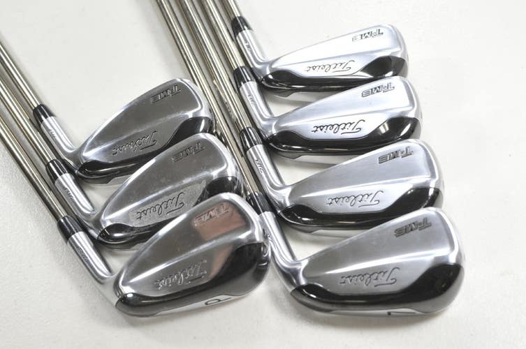Titleist 718 T-MB 4-PW Iron Set Regular Flex Right Recoil 65 F3 Graphite #215678