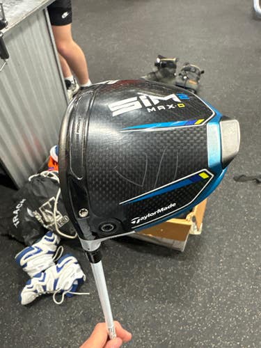 Used Taylormade SIM 2 MAX D Mens Driver LH 10.5 Degree 11337-S000485602