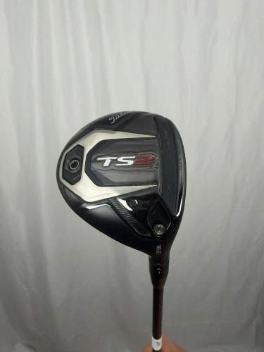 Titleist TS2 4-Wood 16.5 Tensei AV Blue Stiff Flex 42.5 +HC NICE