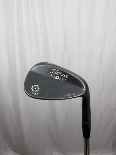 Titleist Vokey SM5 Raw Black Gap Wedge 50 / 8F Wedge Flex 35.5 NICE