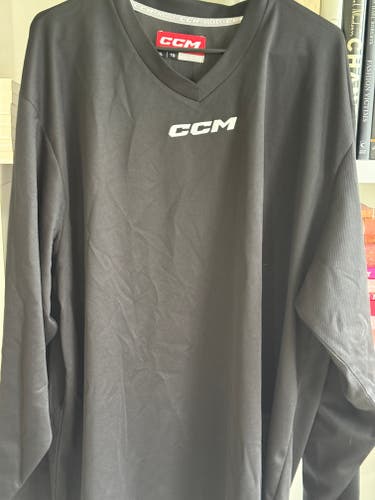 Black Men's XL CCM and other brand Jersey (Used)