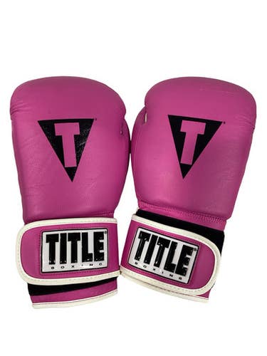 Used Title Boxing Boxing Gloves Pink MD 11347-S000268766