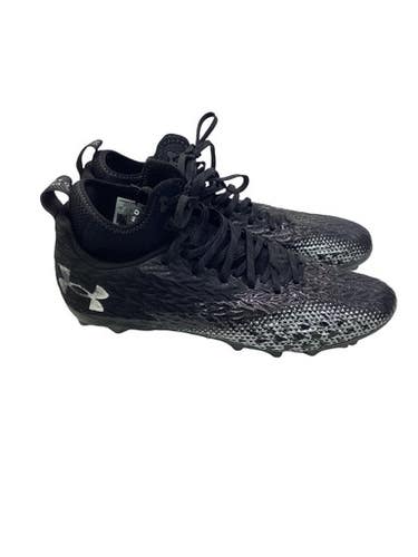 Used Under Armour Adult FB Cleats Black Senior 11 11347-S000268764