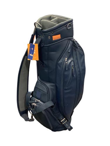 Used STITCH GOLF SL4 CART BAG Mens Cart Bag Navy Blue 11347-S000268671