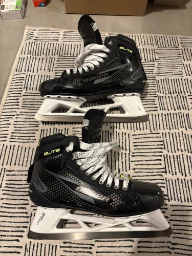 2024 Bauer Elite Hockey Goalie Skates Regular Width 11 (Used)