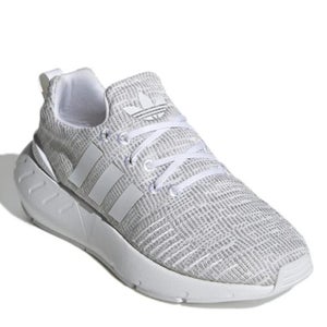 Adidas Swift Run 22 GW8175 Sneakers Kids US 5.5 Gray White Running Shoes RHS8199