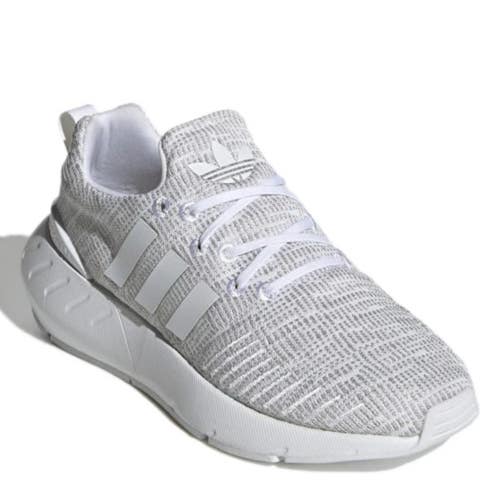 Adidas Swift Run 22 GW8175 Sneakers Kids US 5.5 Gray White Running Shoes RHS8199