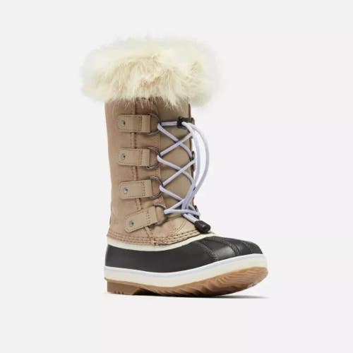 Sorel Joan of Arctic NY1966-264 Kids US 7 Omega Taupe Suede Winter Boots RHS8397