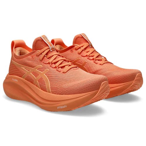 Asics GEL-Nimbus 27 Lite-Show 1012B817-800 Womens 7 Orange Running Shoes RHS8206