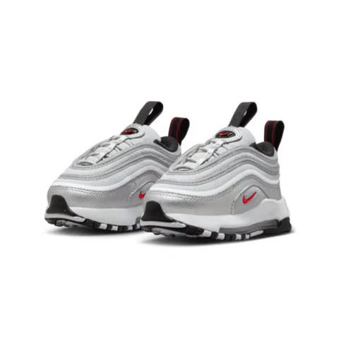 Nike Air Max 97 FB2964-001 Sneaker Toddler 9C Silver Bullet Casual Shoes RHS8349