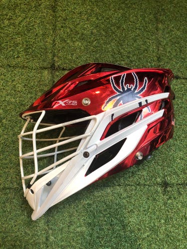 Richmond Chrome Red Cascade XRS Pro Helmet (Used)