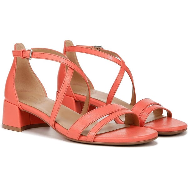 Naturalizer June I9937L2800 Sandal Women 7.5 W Apricot Blush Ankle Strap RHS4008