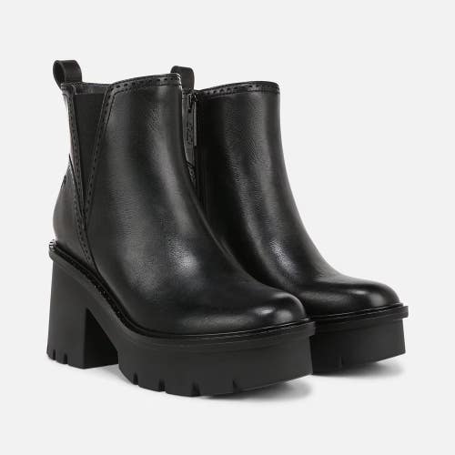 Naturalizer Quest J2381L1001 Boots Women's 9B Black Leather Ankle Bootie RHS8353