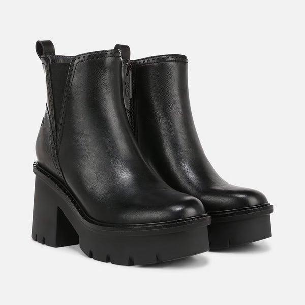Naturalizer Quest J2381L1001 Boots Women's 9B Black Leather Ankle Bootie RHS8353