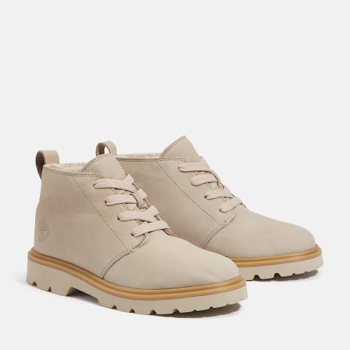 Timberland Rowan Way TB0A42GJEO2 Women's Taupe Warm-Lined Chukka Boots MEW575
