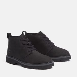 Timberland Rowan Way TB0A42GJW05 Women's US 8 Black Leather Chukka Boots MEW603