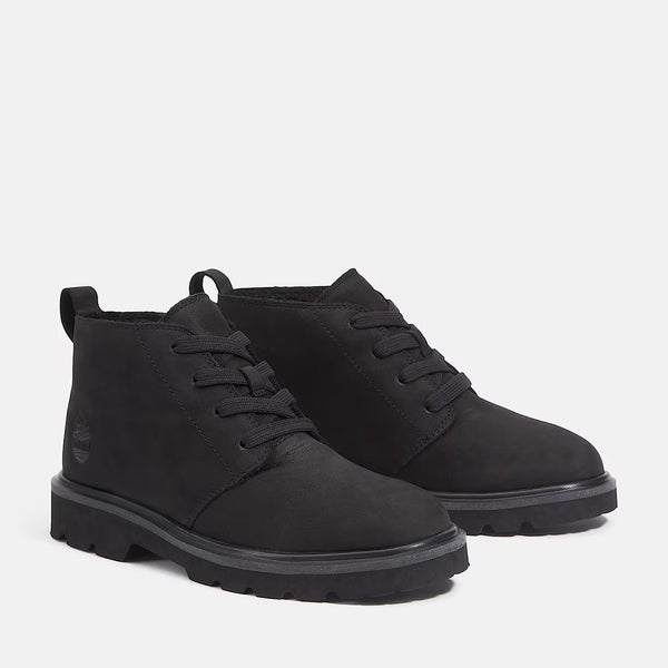 Timberland Rowan Way TB0A42GJW05 Women's US 8 Black Leather Chukka Boots MEW603