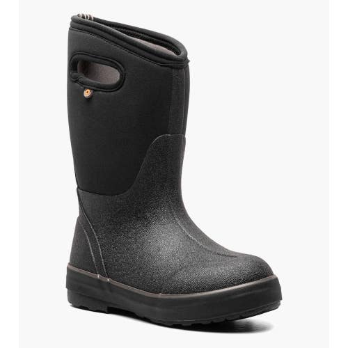 Bogs Classic II Solid 72950-001 Toddler 10 Black Waterproof 3 Season Boot KHD677