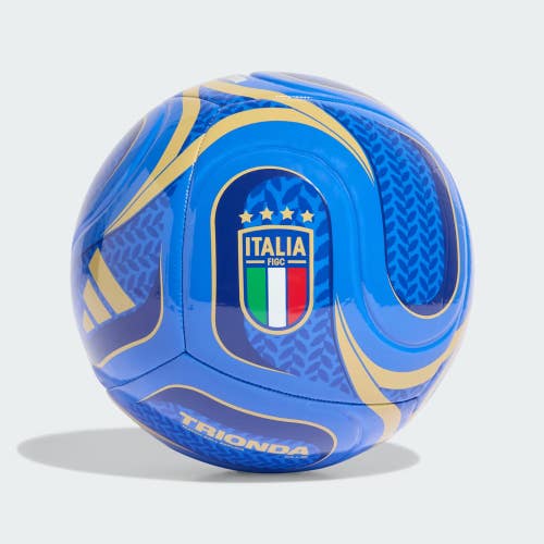 Adidas Trionda Italy Home Club JY0248 Ball Blue Butyl Bladder Soccer JAX1284