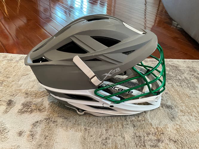 Matte Gray Cascade XRS Pro Helmet (Used) SEND OFFERS PLZ! WILLING TO NEGOTIATE!