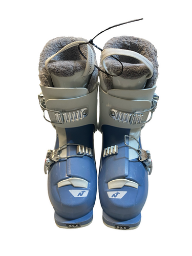Used Nordica SPEED MACHINE 2 Boys DH Ski Boot Royal Blue 200 MP - Y13.5 11706-S000376573