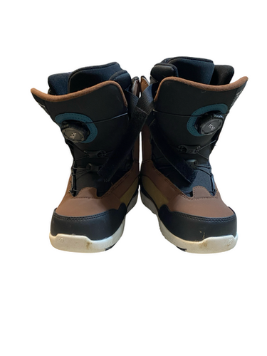 Used K2 BOA Boys Snowboard Boots Brown Junior 04 11706-S000376571
