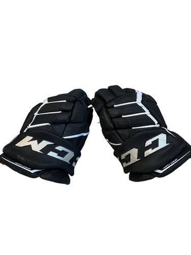 Used CCM FT390 Senior Gloves Black 14" 11706-S000376542