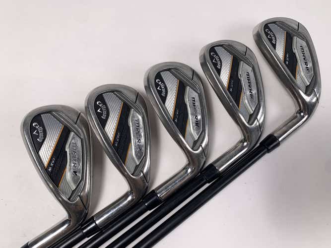 Callaway Mavrik Max Womens Iron Set 6-PW Helium 40LLI Ladies Graphite Womens RH