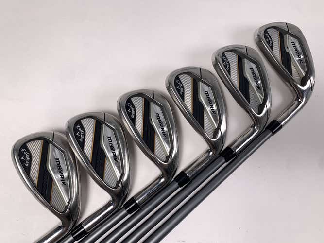 Callaway Mavrik Iron Set 5-PW Project X Catalyst 5.5 65g Regular Graphite RH