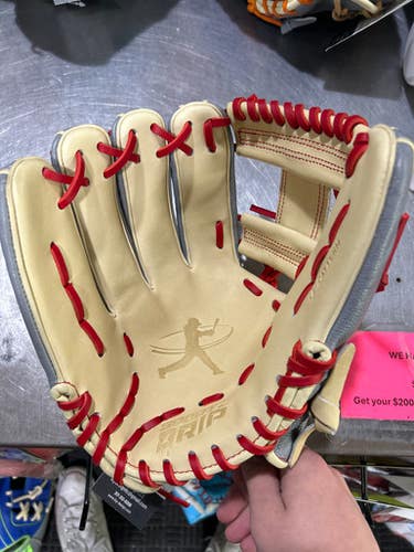 Used SPORTZ DRIP BB/SB Glove LH Throw Silver And Red 12" 11605-S000218768