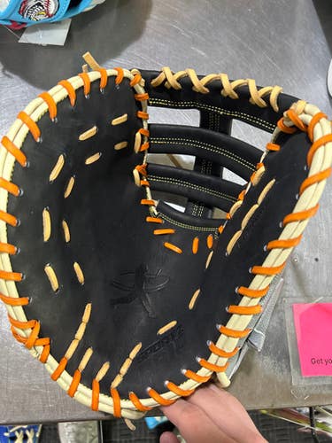 Used SPORTZ DRIP 1ST BASE GLOVE BB/SB First Base LH Throw Black/Orange/Grey 12 1/2" 11605-S000218766