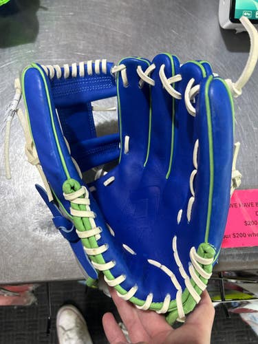 Used SPORTZ DRIP BB/SB Glove RH Throw Green And Royal Blue 12" 11605-S000218752