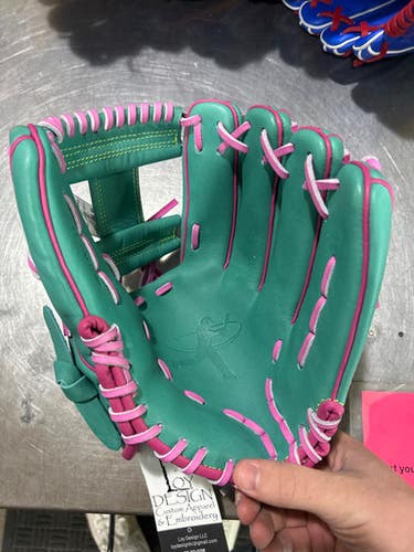 Used SPORTZ DRIP BB/SB Glove RH Throw Teal 12" 11605-S000218736