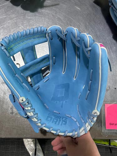 Used SPORTZ DRIP BB/SB Glove RH Throw Carolina Blue 12" 11605-S000218733