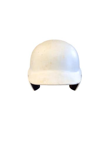 Used Rawlings BASEBALL HELMET Batting Helmet No Mask White LG 11760-S000091404