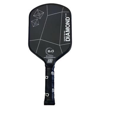 Used Black Diamond DOUBLE BLACK DIAMOND 6.0 Pickleball Racquet Black 11760-S000091378