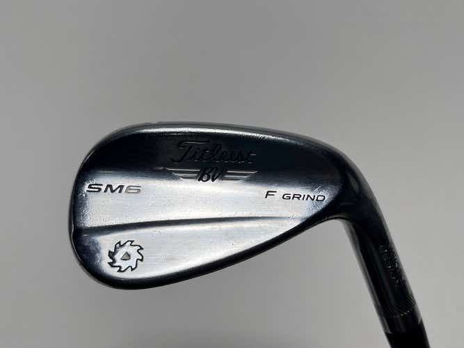 Titleist Vokey SM6 Tour Chrome Gap Wedge GW 50* 12 Bounce F-Grind Wedge RH