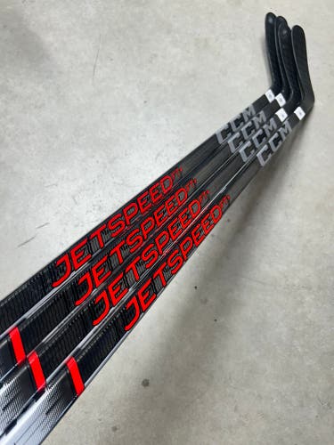 4 PACK 85 Flex P29 Senior CCM Jetspeed FT+ Pro Left Hand Hockey Stick Pro Stock